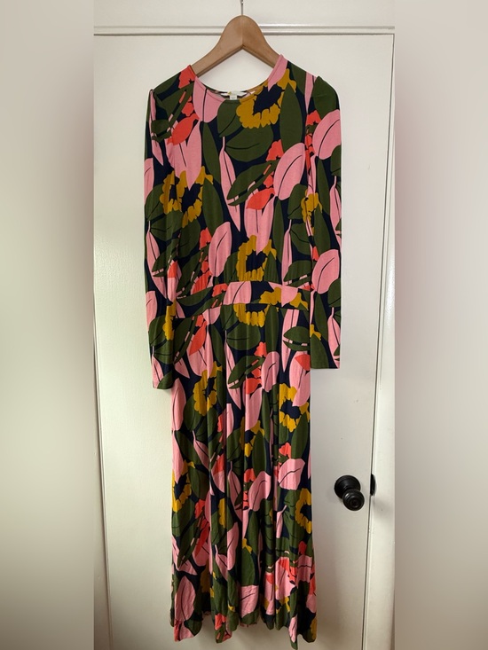 Boden Dresses & Skirts - Boden Colorful Floral Jersey Knit Maxi Dress Coquette Cottagecore Sunflower